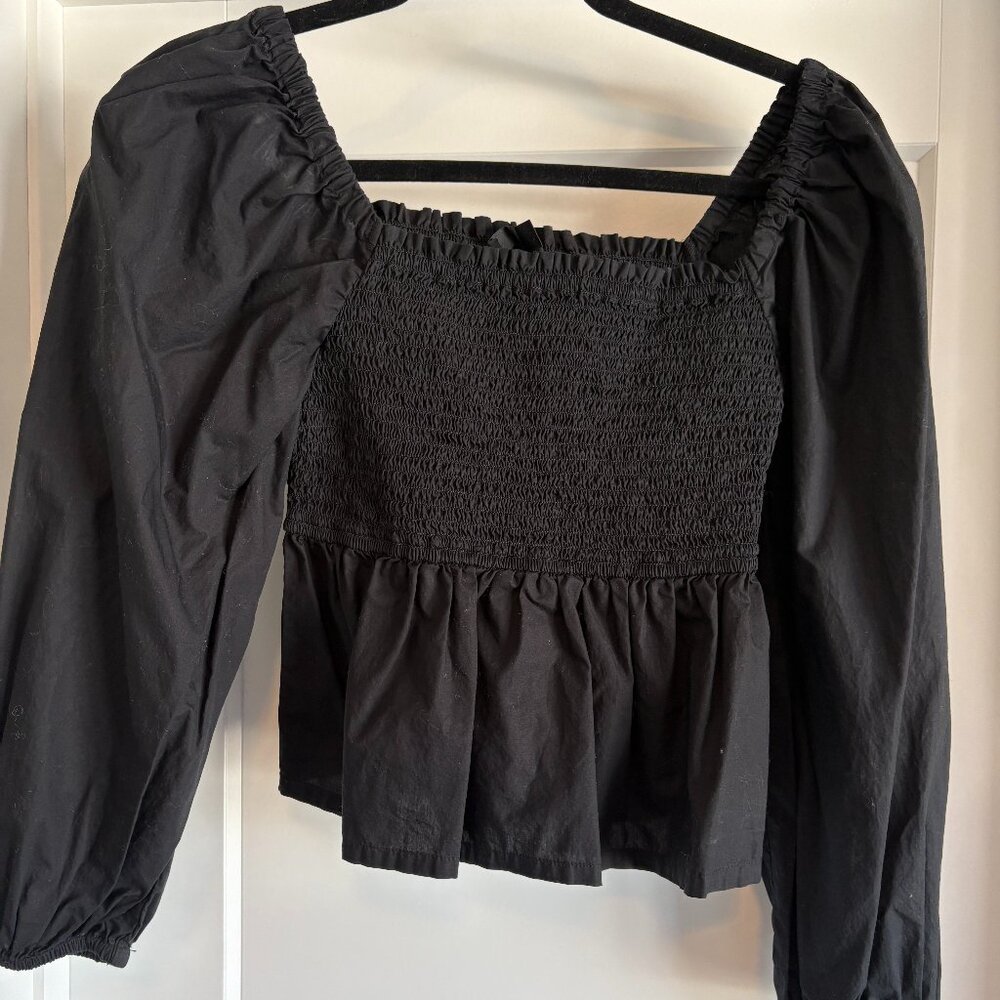 J Crew Square neck top